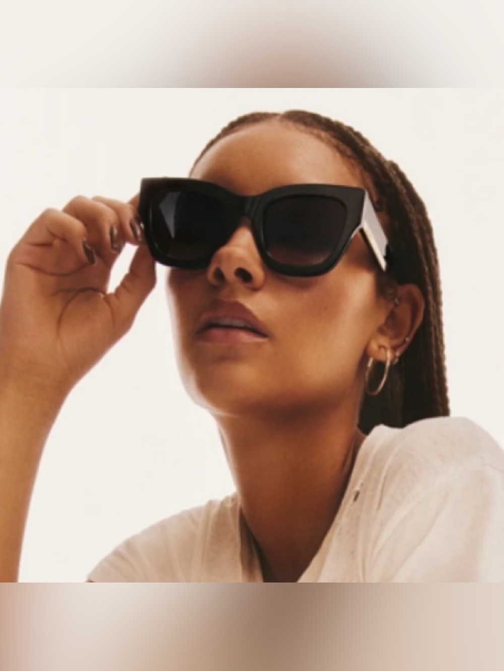 QUAY BY THE WAY SUNGLASSES - BLACK NWT